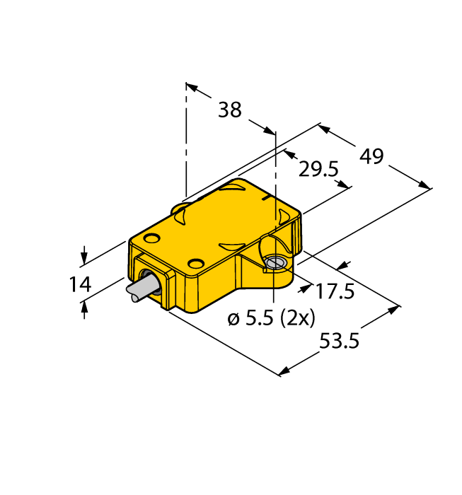 TURCK QR14 Analog Series Rotary Position Sensor