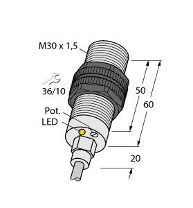 TURCK 2020000 / BC10-PT30-Y0X Capacitive Sensors