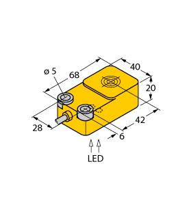 TURCK 2530104 / BC20-Q20-AN4X2/S400 Capacitive Sensors