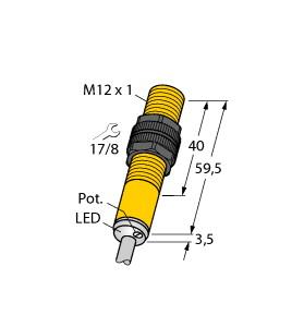 TURCK 2601200 / BC3-S12-AP6X Capacitive Sensors
