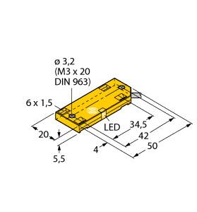 TURCK 2030000 / BC5-QF5.5-Y1X/S250 Capacitive Sensors