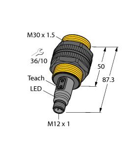 TURCK 2101600 / BCT10-S30-UN6X2T-H1151 Capacitive Sensors