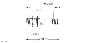 TURCK 100027490 / BCT2-M08-IOL-V1131 Capacitive Sensors