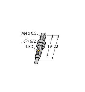 TURCK 1619327 / BI1-EG04-AP6X Inductive Sensors