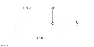 TURCK 4608450 / BI1-EH04-RN6X 7M Inductive Sensors