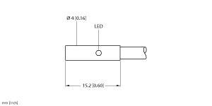 TURCK 4609767 / BI1-EH04K-AP6X Inductive Sensors