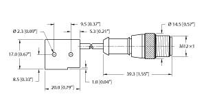 TURCK 4613497 / BI1-Q6.5-AN6-0.2-RS4T Inductive Sensors