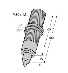 TURCK 4614527 / BI10-EM30-AP6/S907 7M Inductive Sensors