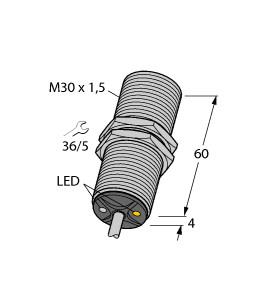 TURCK 4207090 / BI10-G30-ADZ30X2 7M Inductive Sensors