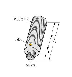 TURCK 4458000 / BI10-S30-AD4X-H1141 Inductive Sensors