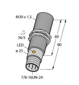 TURCK 4281622 / BI10U-GT30-ADZ30X2-B1131 Inductive Sensors