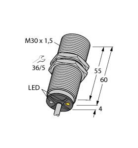 TURCK 4209430 / BI10U-MT30-ADZ30X2 Inductive Sensors