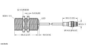 TURCK 4417085 / BI12-GT30-AD4X-0.3-RS4.23T/S1589 Inductive Sensors