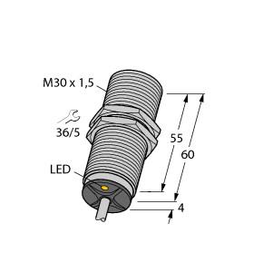TURCK 4618532 / BI15-M30-AP6X 7M Inductive Sensors