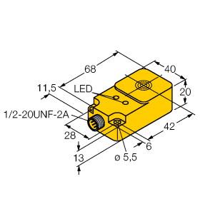 TURCK 4256251 / BI15-Q20-ADZ32X2-B3131 Inductive Sensors
