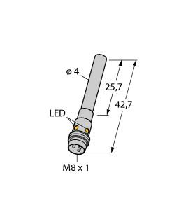 TURCK 4602115 / BI1U-EH04-AN6X-V1331 Inductive Sensors