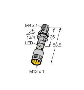 TURCK 4614631 / BI1.5-EG08F-AG6X-H1341 Inductive Sensors