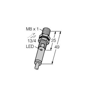 TURCK 4614626 / BI1.5-EG08F-AP6X Inductive Sensors