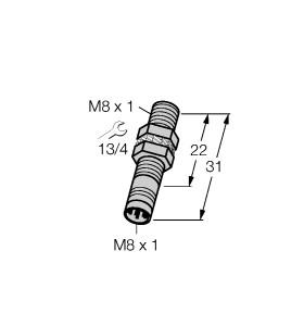 TURCK 1003630 / BI1.5-EG08K-Y1-V1131 Inductive Sensors