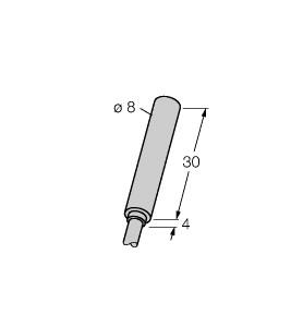 TURCK 1021800 / BI1.5-H08-Y1 Inductive Sensors
