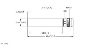 TURCK 46107 / BI1.5-H6.5K-AP6X-V1131 Inductive Sensors