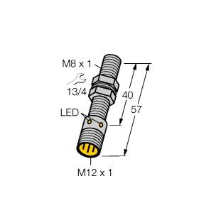 TURCK 4600555 / BI1.5U-EGT08-AP6X-H1341 Inductive Sensors