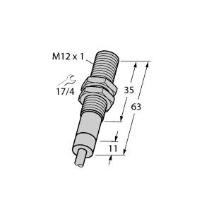 TURCK 4614512 / BI2-EM12D-AP6/S120 Inductive Sensors