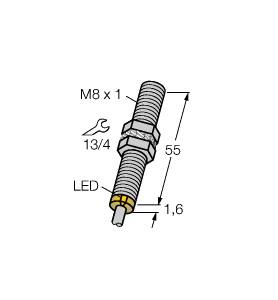 TURCK 4602007 / BI2-G08-AP6X 7M Inductive Sensors