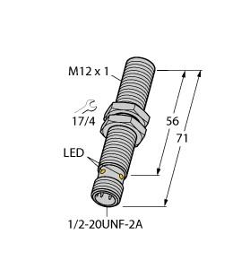 TURCK 1304032 / BI2-G12-AZ33X-B3131 Inductive Sensors
