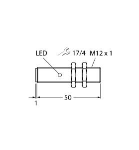 TURCK 46355851 / BI2-G12-RN6X-H1141 Inductive Sensors