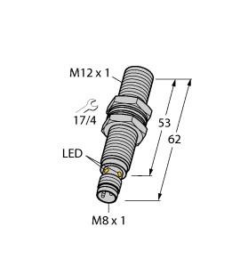 TURCK 4635485 / BI2-G12-RP6X-V1131 Inductive Sensors