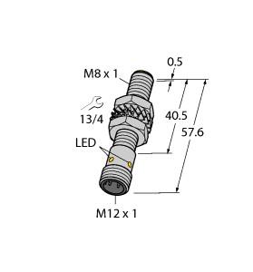 TURCK 4602952 / BI2-M08E-AN6X-H1341 Inductive Sensors