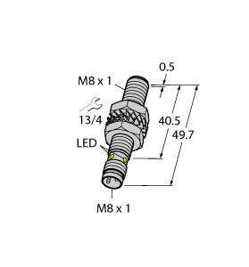 TURCK 4602956 / BI2-M08E-AP6X-V1131 Inductive Sensors
