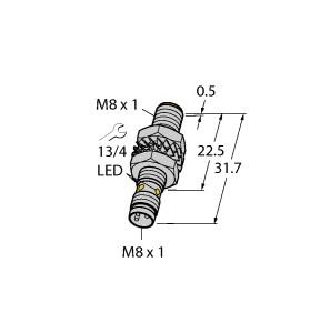 TURCK 4602965 / BI2-M08K-AN6X-V1131 Inductive Sensors