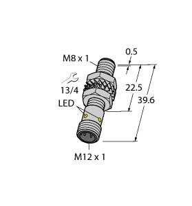 TURCK 4602967 / BI2-M08K-AP6X-H1341 Inductive Sensors