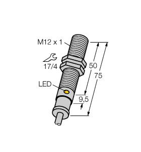 TURCK 46060 / BI2-M12T-AP6X Inductive Sensors