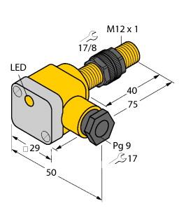 TURCK 4453050 / BI2-P12SK-AD4X Inductive Sensors