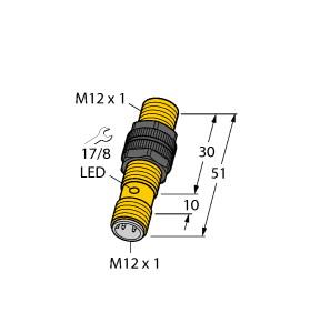 TURCK 4452000 / BI2-S12-AD4X-H1141 Inductive Sensors