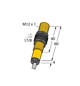 TURCK 1695410 / BI2-S12-VP6/S52 5M Inductive Sensors