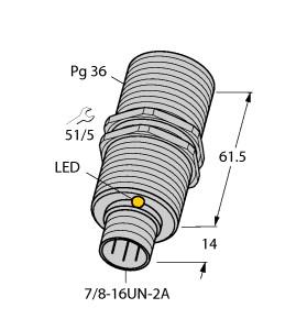 TURCK 43759 / BI20-G47-AZ3X-B2131 Inductive Sensors
