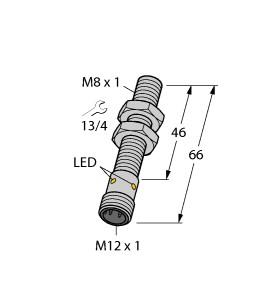 TURCK 4614711 / BI3-EG08FE-AN6X-H1341 Inductive Sensors