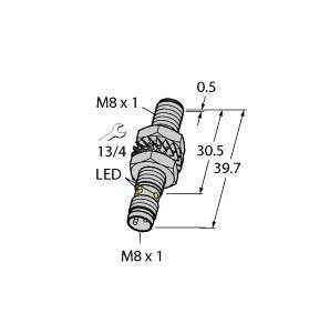 TURCK 4602914 / BI3-M08-AN6X-V1131 Inductive Sensors
