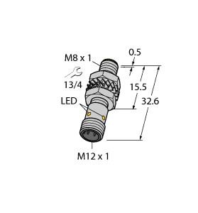 TURCK 4602940 / BI3-M08KK-AP6X-H1341 Inductive Sensors