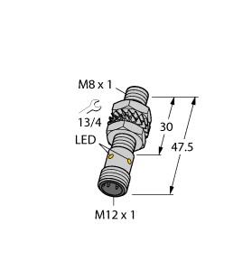 TURCK 4602422 / BI3U-EM08-AN6X-H1341 Inductive Sensors