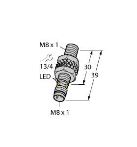 TURCK 46021550 / BI3U-EMT08-AP6X-V1131/S1589 Inductive Sensors