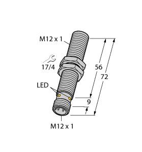 TURCK 1634149 / BI3U-M12EE-AP6X-H1141 Inductive Sensors