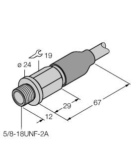 TURCK 1584007 / BI4-EG16CA-RP45LD/S100 Inductive Sensors
