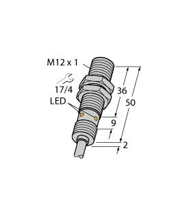 TURCK 1634842 / BI4U-EM12WD-AN6X Inductive Sensors