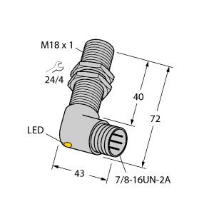 TURCK 46956 / BI5-G18-AN6X-B1441 Inductive Sensors