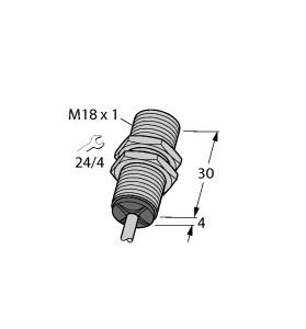TURCK 1006097 / BI5-G18-Y0 7M Inductive Sensors